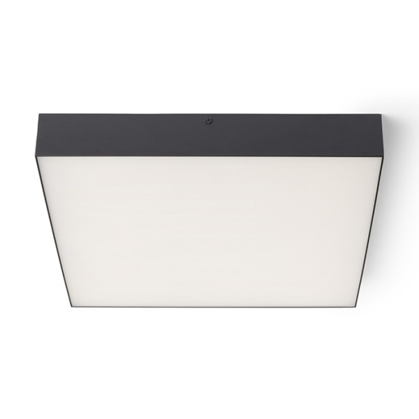 Plafonnier LED LARISA SQ 40 noir 230V LED 50W 3000K