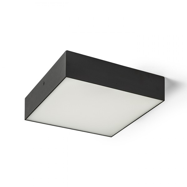 Plafonnier LED LARISA SQ 22 noir 230V LED 20W 3000K