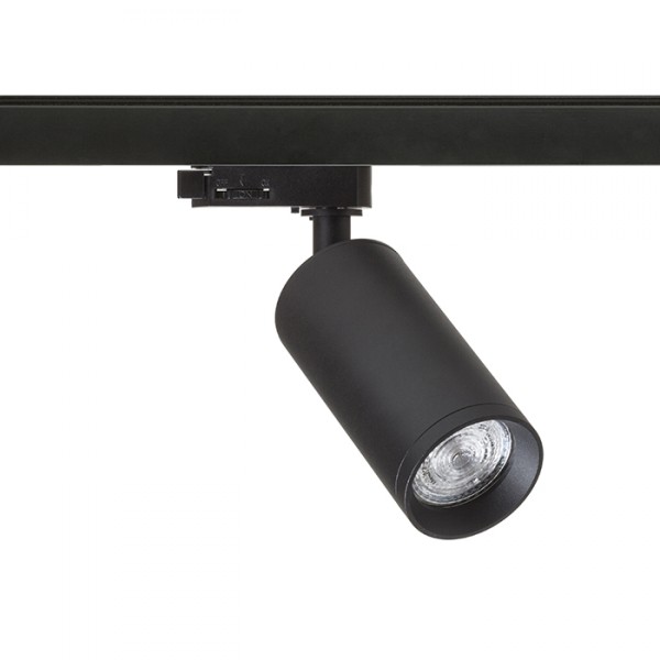 Réflecteur BELENOS pour rail triphasé noir 230V LED GU10 9W