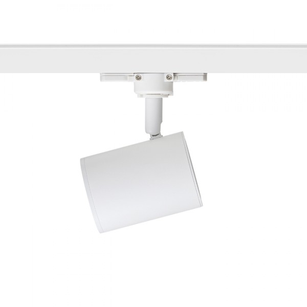 Réflecteur CADENZA pour rail triphasé blanc 230V LED GU10 10W