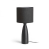 Lampe à poser LAURA table noir 230V LED E27 15W