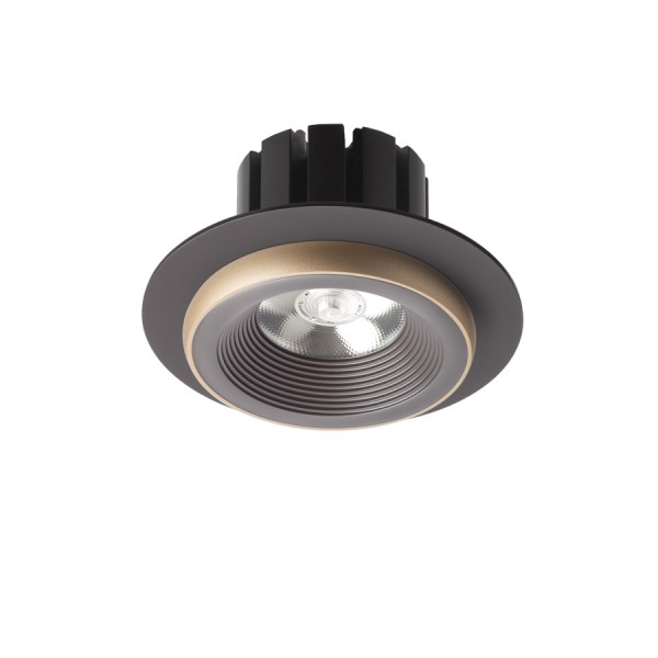 Spot SHARM R I encastrable brun/or nacré 230V LED 10W 24° 3000K