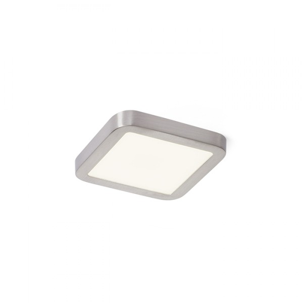 Luminaire HUE SQ 9 DIMM encastrable nickel mat 230V LED 6W 3000K