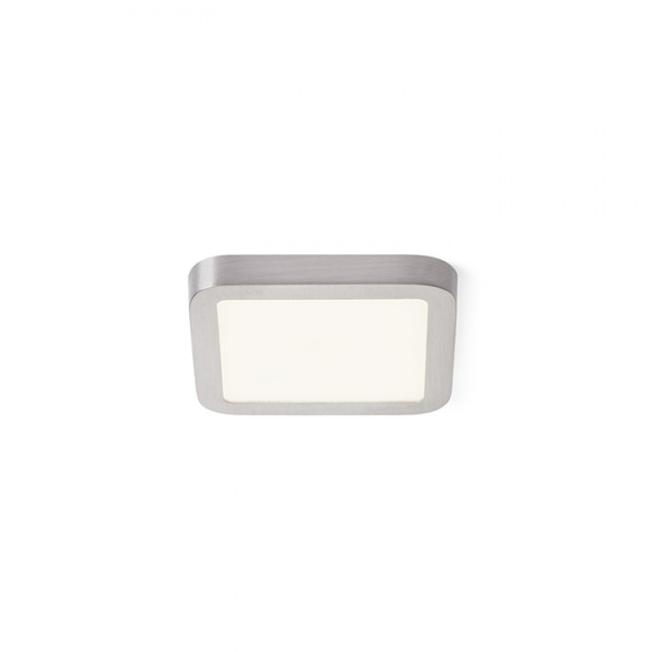 Luminaire HUE SQ 9 DIMM encastrable nickel mat 230V LED 6W 3000K