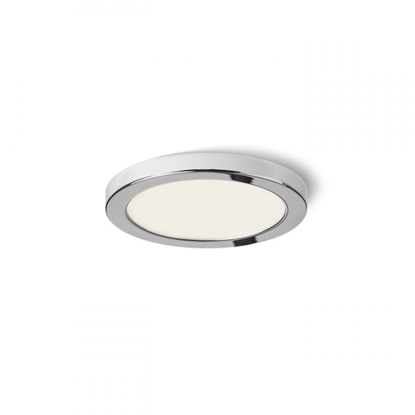 Luminaire HUE R 9 DIMM encastrable chrome 230V LED 6W 3000K