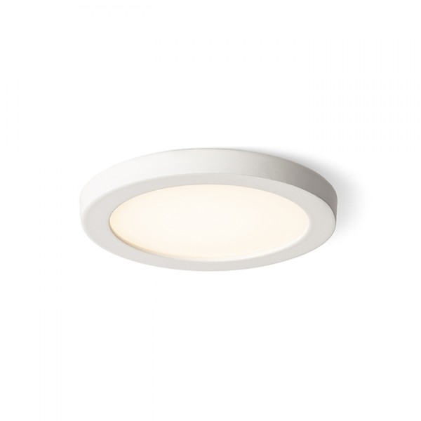 Luminaire HUE R 9 DIMM encastrable blanc 230V LED 6W 3000K