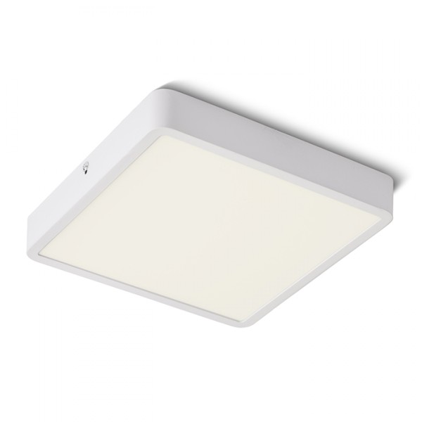 Plafonnier HUE SQ 22 DIMM blanc 230V LED 24W 3000K