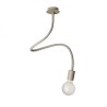 Suspension LOYD E27 I gris beige 230V LED E27 15W