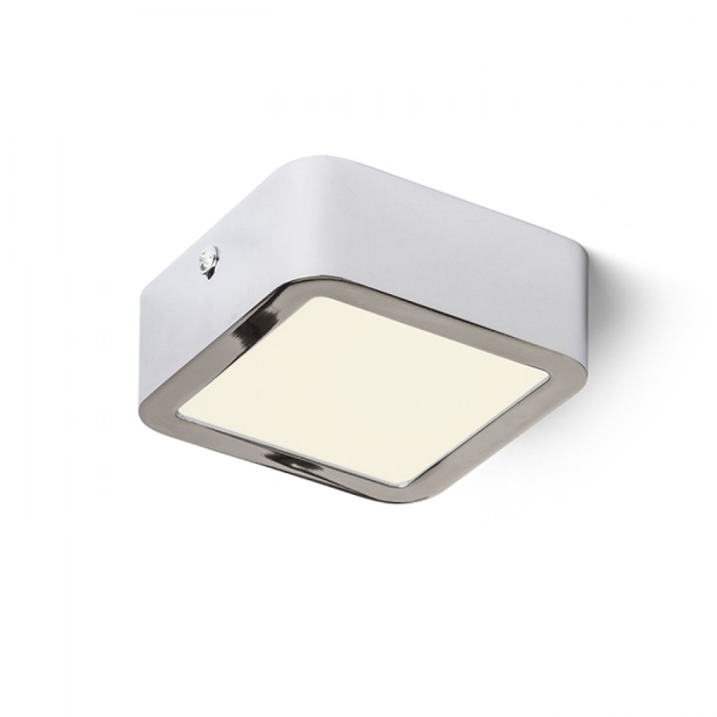 Plafonnier HUE SQ 9 chrome 230V LED 6W 3000K