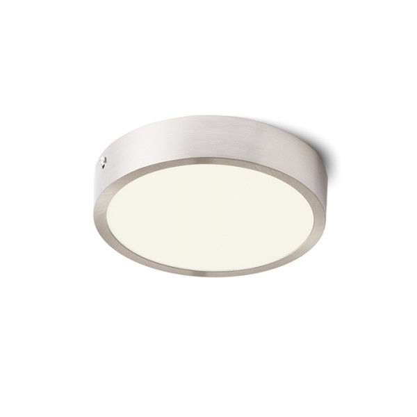 Plafonnier HUE R 17 nickel mat 230V LED 18W 3000K