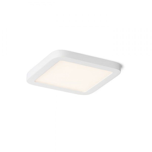 Luminaire HUE SQ 9 encastrable blanc 230V LED 6W 3000K