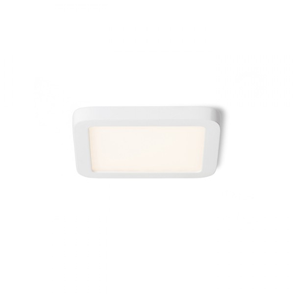 Luminaire HUE SQ 9 encastrable blanc 230V LED 6W 3000K