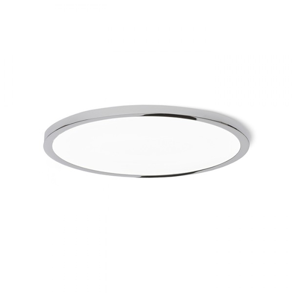 Luminaire HUE R 22 encastrable chrome noir 230V LED 24W 3000K