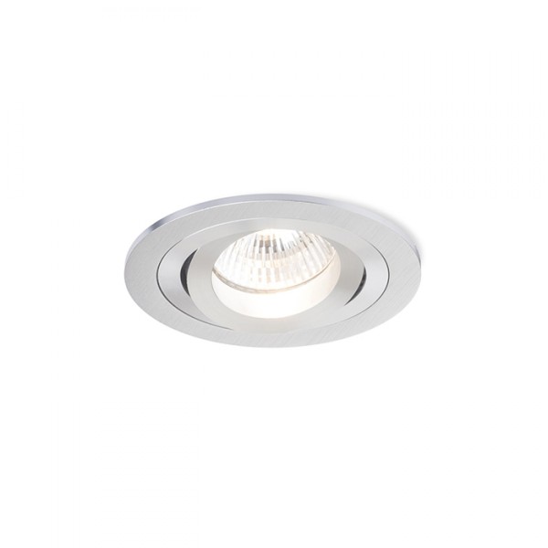 Spot PASADENA GU10 R encastrable aluminium brossé 230V LED GU10 7W