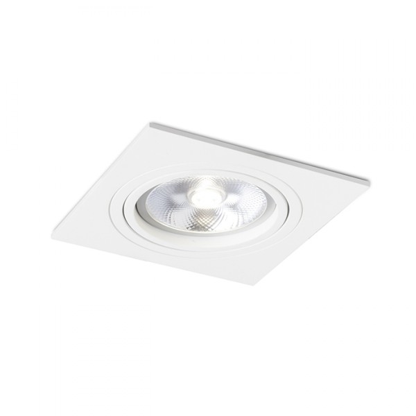 Spot PASADENA G53 SQ I blanc 230V LED G53 15W