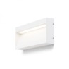 Applique LED murale AQILA RC blanc 230V LED 6W IP54 3000K