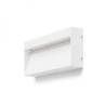 Applique LED murale AQILA RC blanc 230V LED 6W IP54 3000K