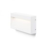 Applique LED murale AQILA RC blanc 230V LED 6W IP54 3000K