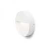 Applique LED murale AQILA R blanc 230V LED 6W IP54 3000K