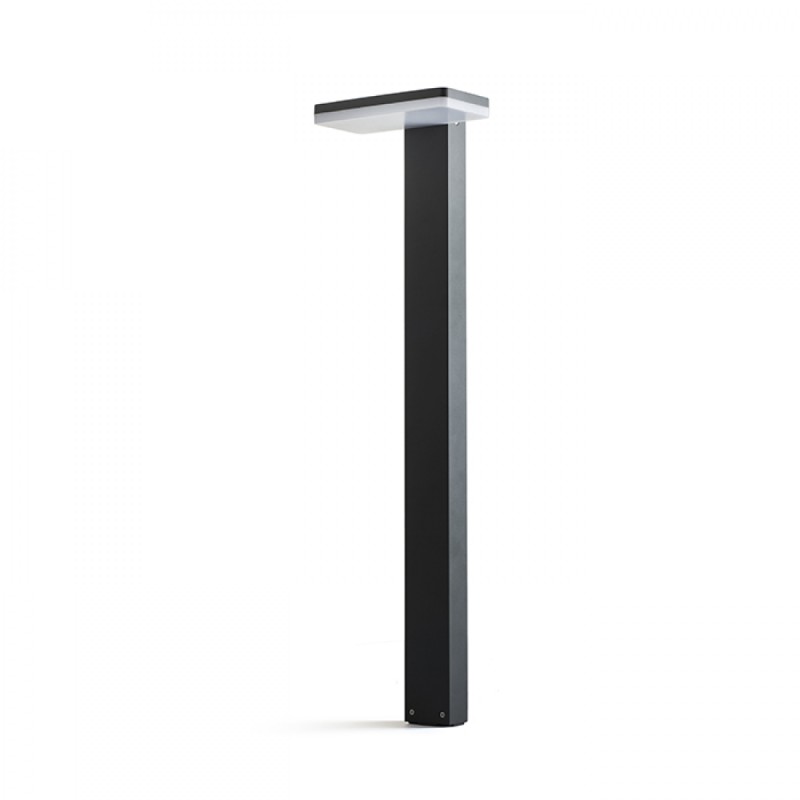 Lampadaire LED RINA lampadaire gris anthracite 230V LED 12W IP44 3000K