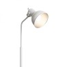 Lampadaire ROSITA blanc/gris argent 230V LED E27 11W