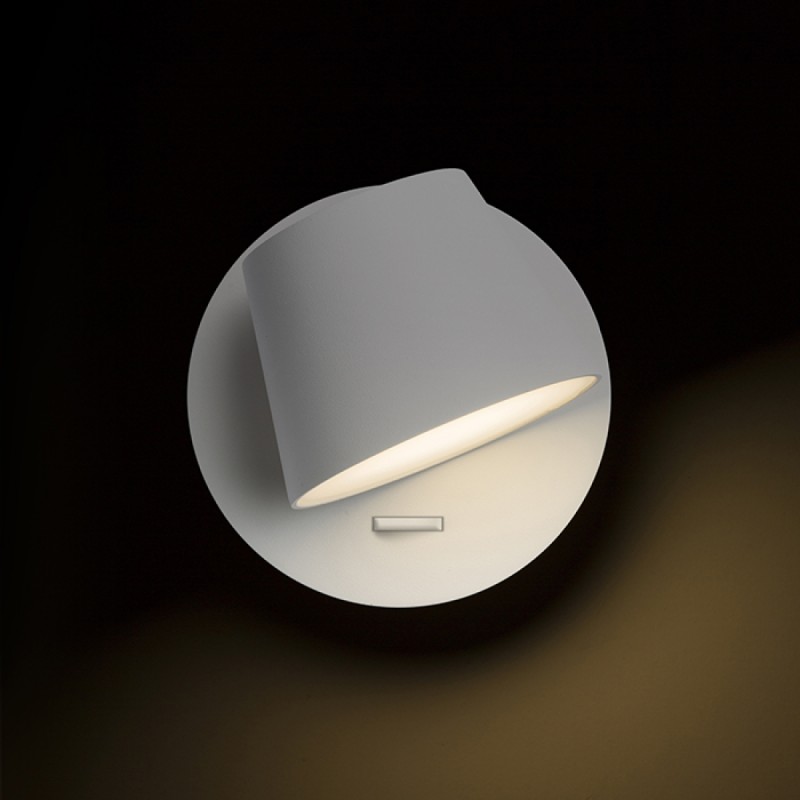 Luminaire LED AMADEUS I murale blanc 230V LED 6W 3000K