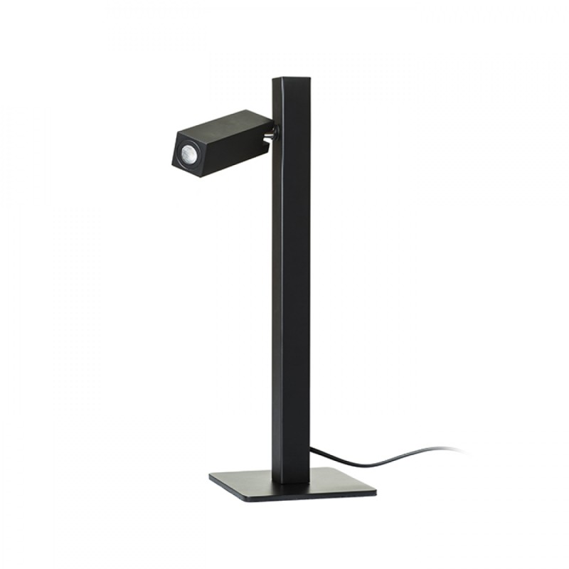 Lampe à poser FADO table noir 230V LED 3W 45° 3000K