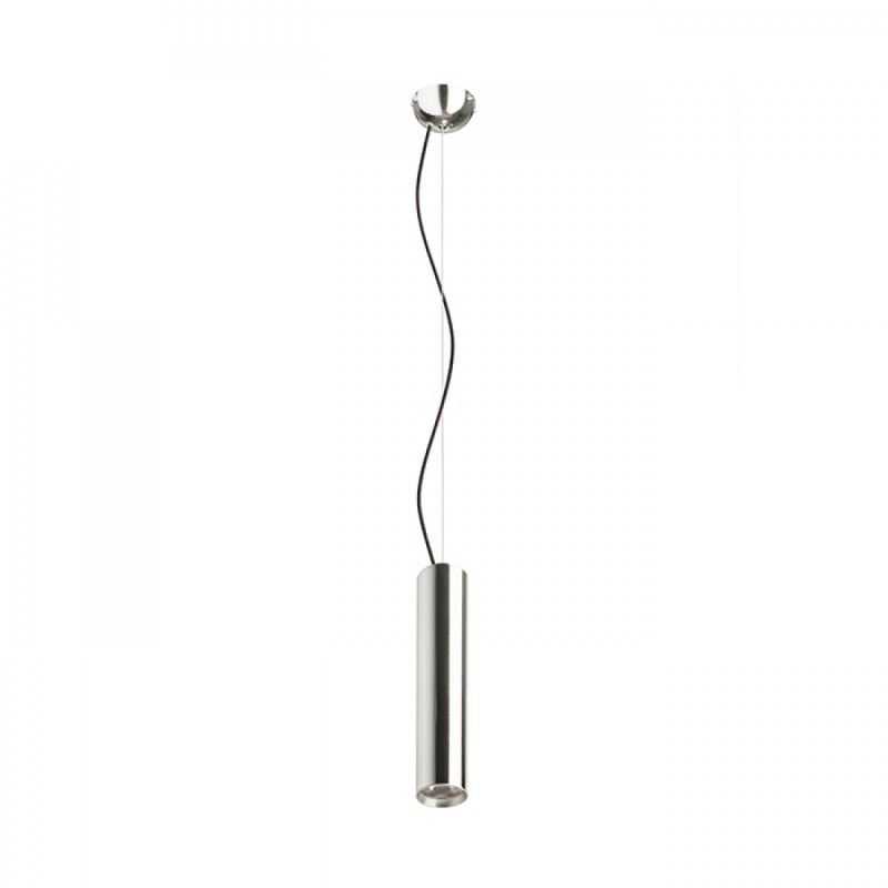 Spot LED suspendu RIGA 28 chrome 230V LED 6W 38° 3000K