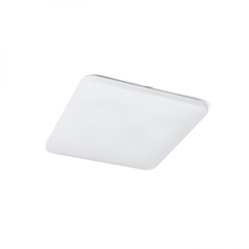 Plafonnier LED SEMPRE SQ 53 détecteur acrylique dépoli 230V LED 56W 3000K