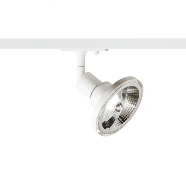 Luminaire pour rail PURINA monophasé blanc 230V GU10 50W