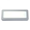 Applique LED murale RENO SQ DR montage en surface gris 230V LED 5W IP65 3000K