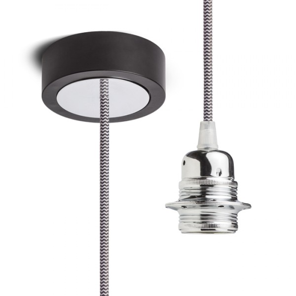 Ensemble de suspension HEX NB+N/BC+CM+CC1 230V LED E27 15W