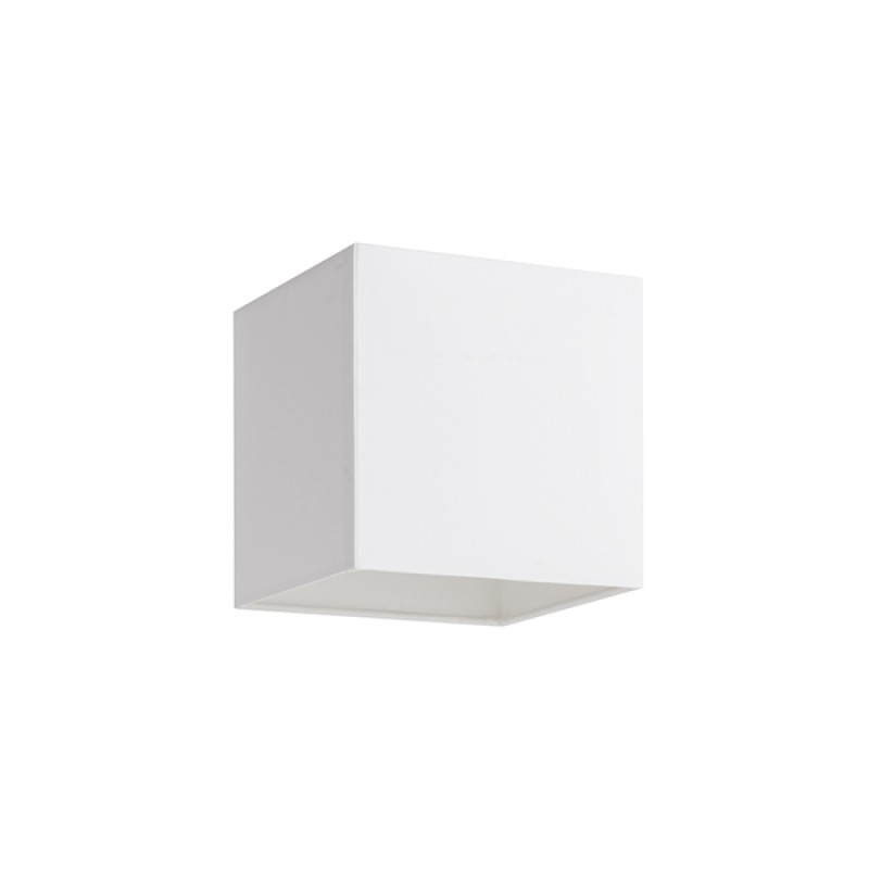 Abat-jour TEMPO 15/15 Polycoton blanc/PVC blanc max. 28W