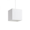 Abat-jour TEMPO 15/15 Polycoton blanc/PVC blanc max. 28W