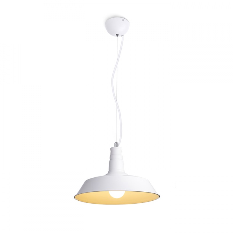 Lampe suspendue GOLDIE 46 blanc/blanc 230V LED E27 30W