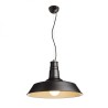 Lampe suspendue GOLDIE 46 noir/blanc 230V LED E27 30W