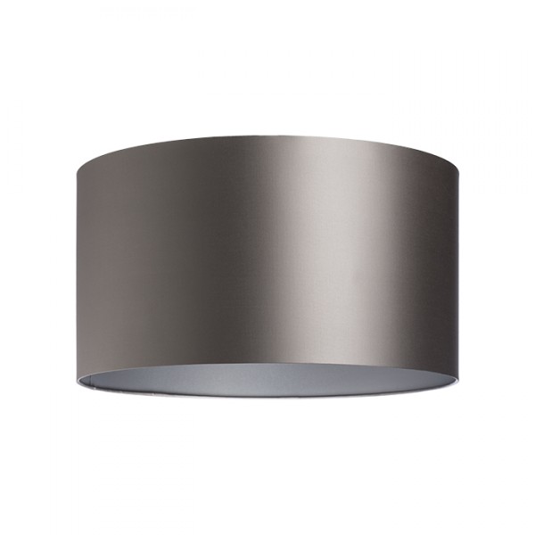 Abat-jour RON 55/30 Monaco pigeon gris/PVC argenté max. 23W