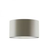 Abat-jour RON 55/30 Monaco pigeon gris/PVC argenté max. 23W