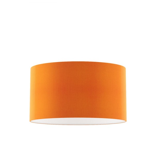 Abat-jour RON 55/30 Chintz orange/PVC blanc max. 23W