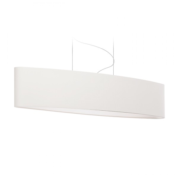 Abat-jour CASUAL 120/25 Polycoton blanc/PVC blanc max. 23W