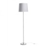 Abat-jour CONNY 35/30 pour lampadaire Polycoton blanc/PVC blanc max. 23W