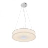 Suspension ASTERI verre satiné/chrome 230V 2GX13 40W