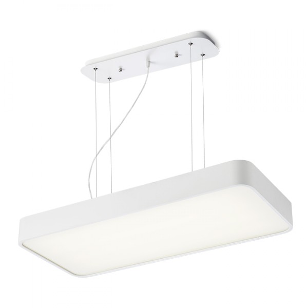 Luminaire suspendu MENSA RC blanc 230V LED 36W 3000K