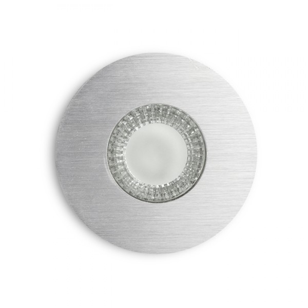 Spot ASTOR R aluminium brossé 230V GU10 50W IP65