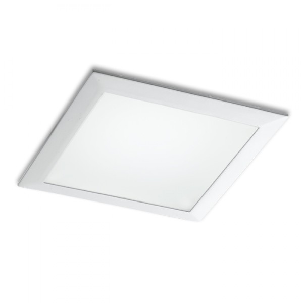 Luminaire SEEYOU 15 carré encastrable blanc 230V/350mA LED 16W 3000K