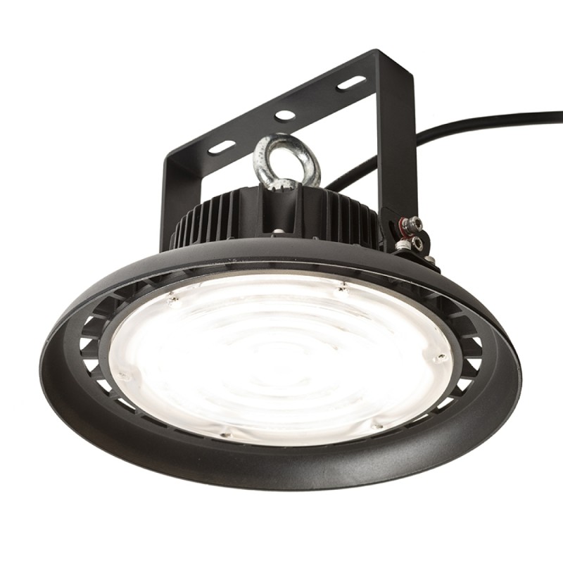 Projecteur industriel LED MEGALOS PRO 26 corps noir 230V LED 100W 90° IP65 4000K