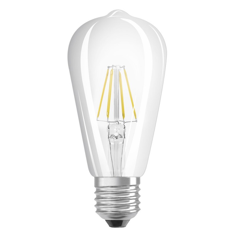 Ampoule LED OSRAM Retrofit Edison clair 230V E27 LED EQ40 2700K