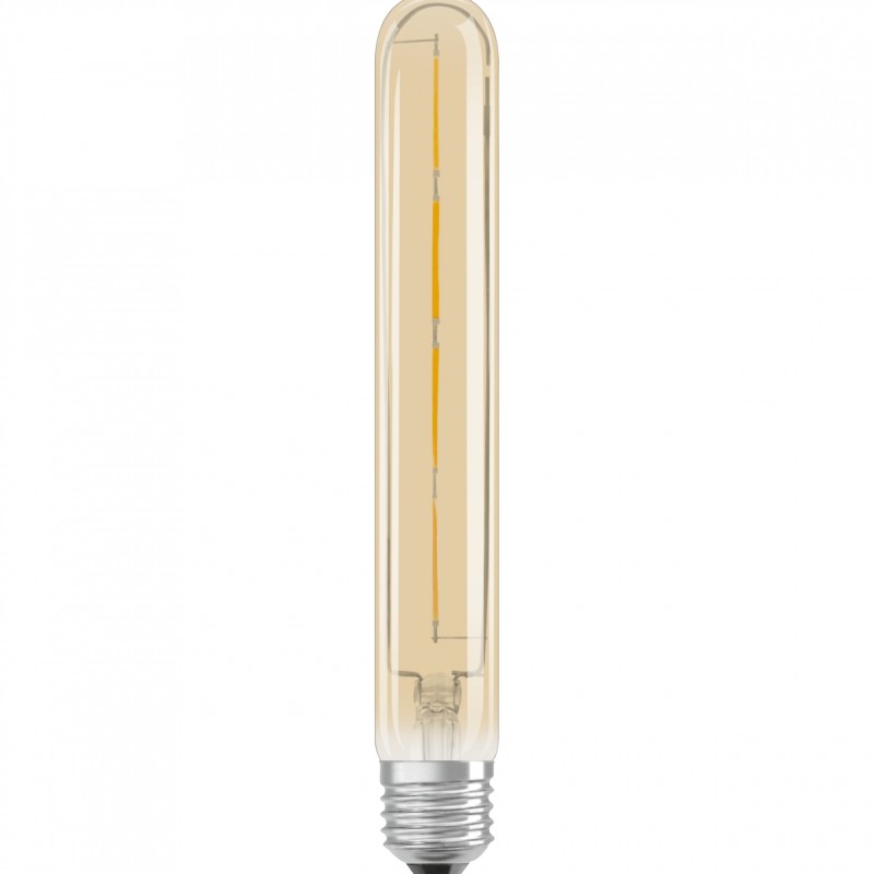 Ampoule LED OSRAM Vintage TUB ambre 230V E27 LED EQ35 2000K