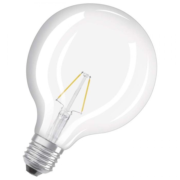 Ampoule LED OSRAM Retrofit Globe 125 clair 230V E27 LED EQ25 2700K