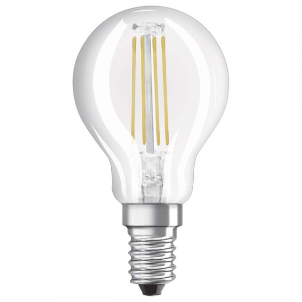 Ampoule LED OSRAM Retrofit mini-ball clair 230V E14 LED EQ40 2700K